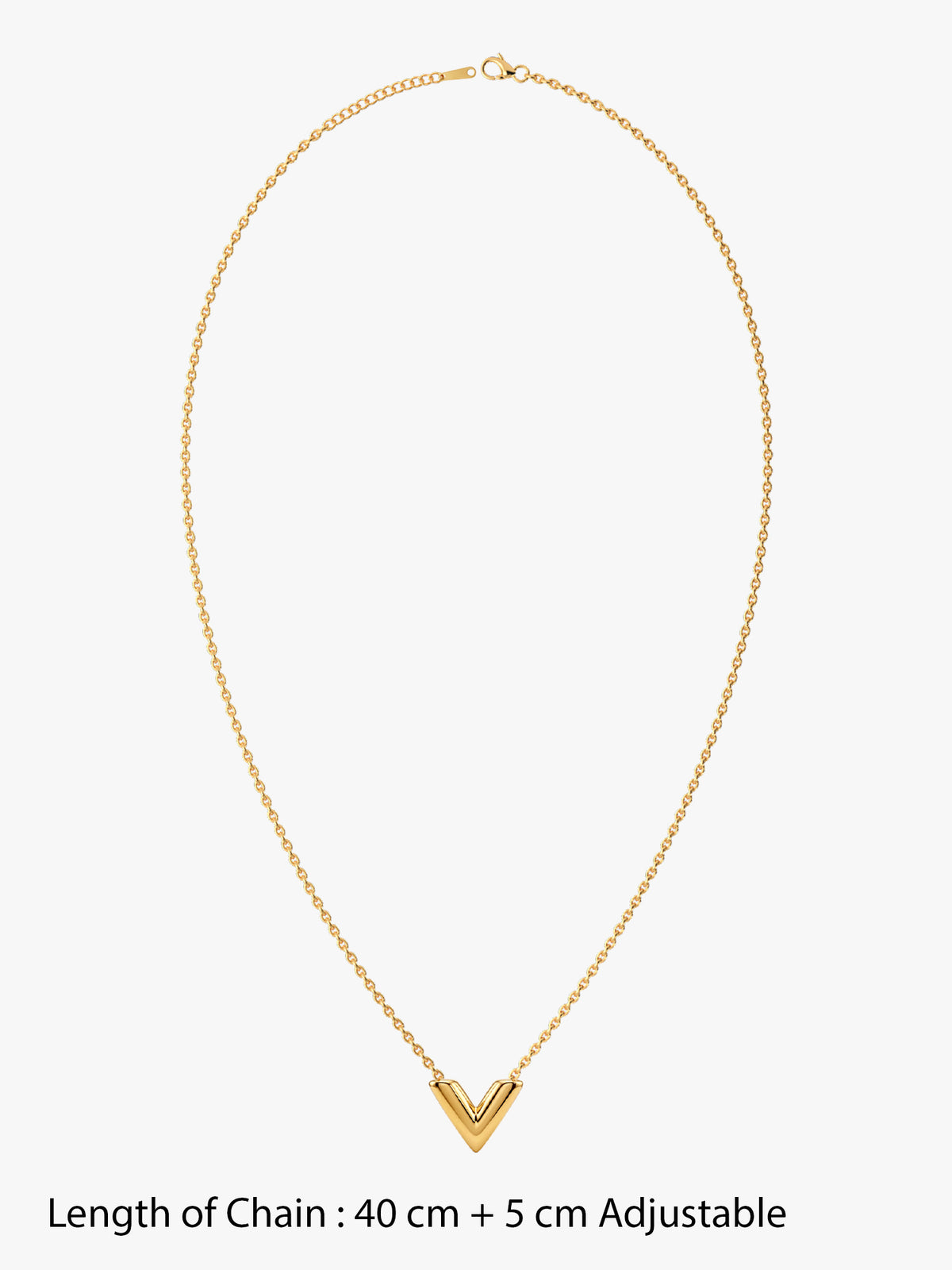 IXIA by GIVA Victory Lap Gold Plated Necklace