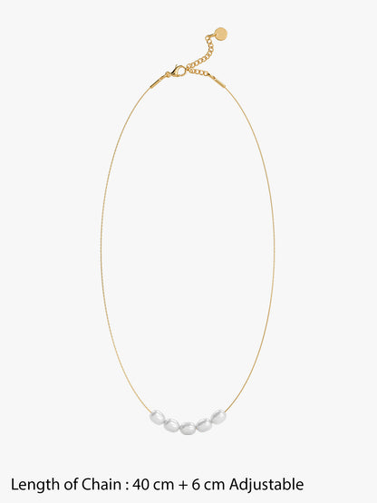 Shine On Repeat Gold Plated Necklace