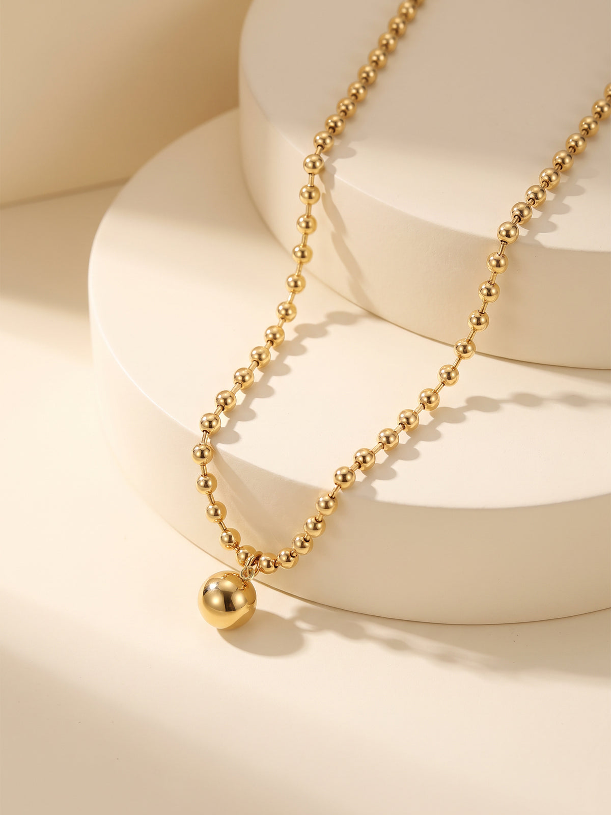 IXIA by GIVA Disco Dreams Gold Plated Necklace