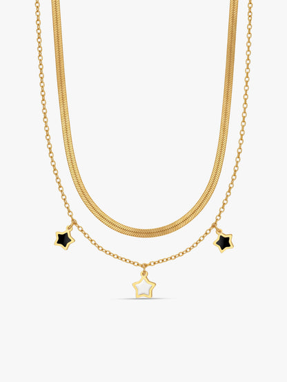 IXIA by GIVA Star Girl Gold Plated Necklace