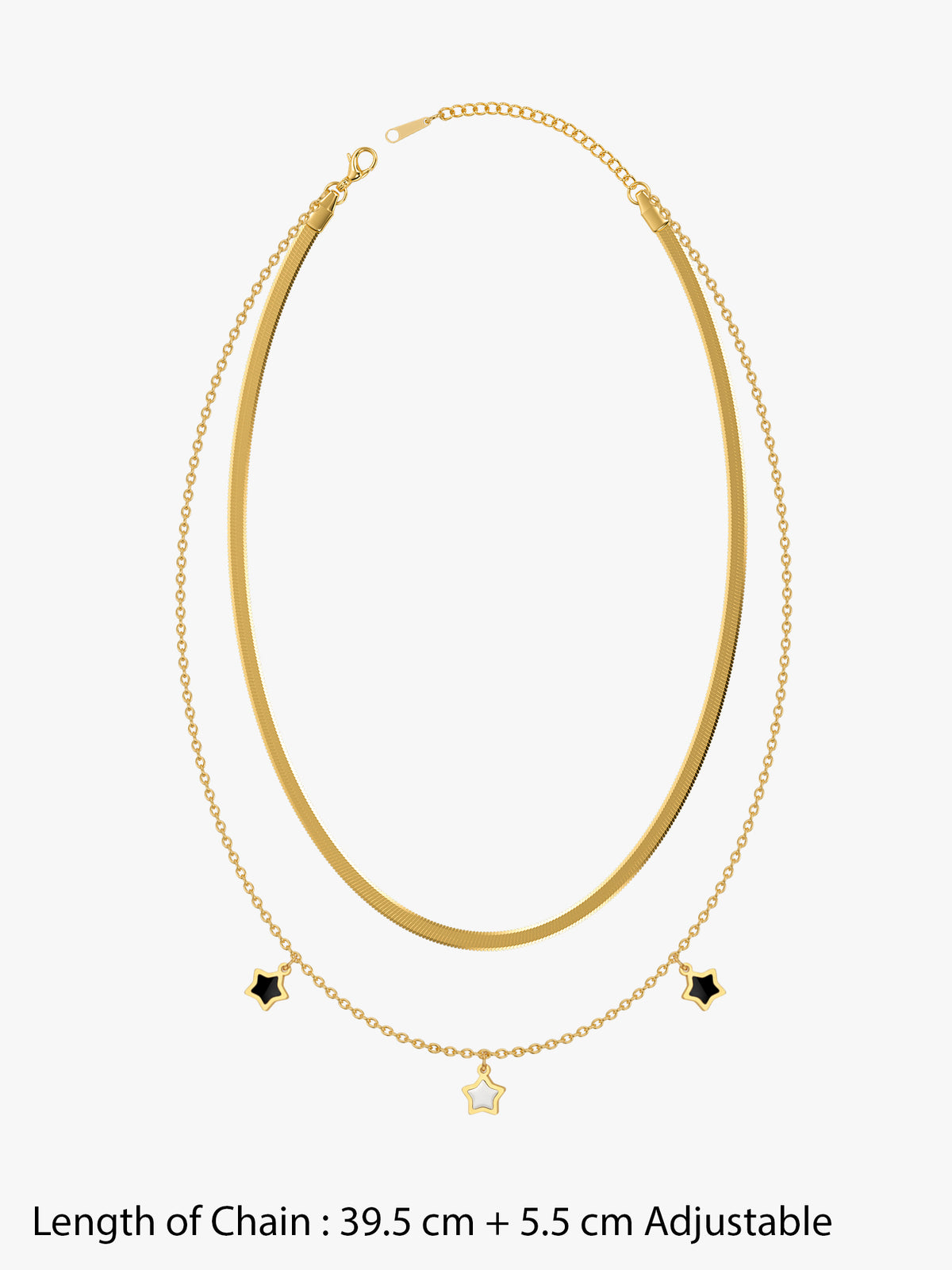 IXIA by GIVA Star Girl Gold Plated Necklace