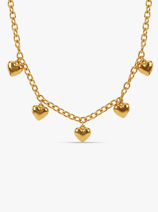Love Language Gold Plated Necklace