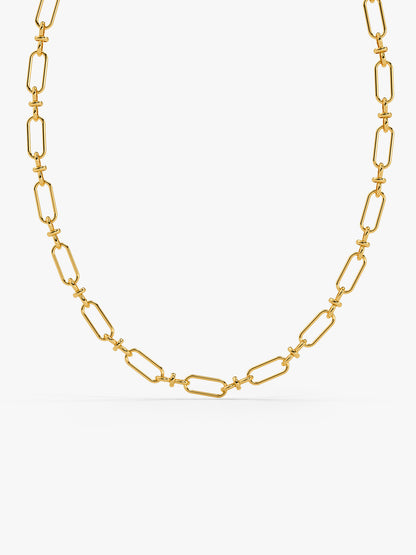 Chunky Mood Gold Plated Necklace