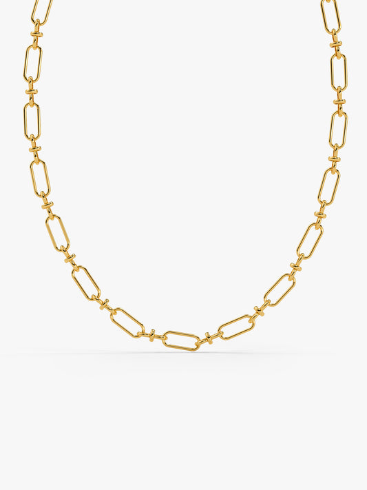 Chunky Mood Gold Plated Necklace