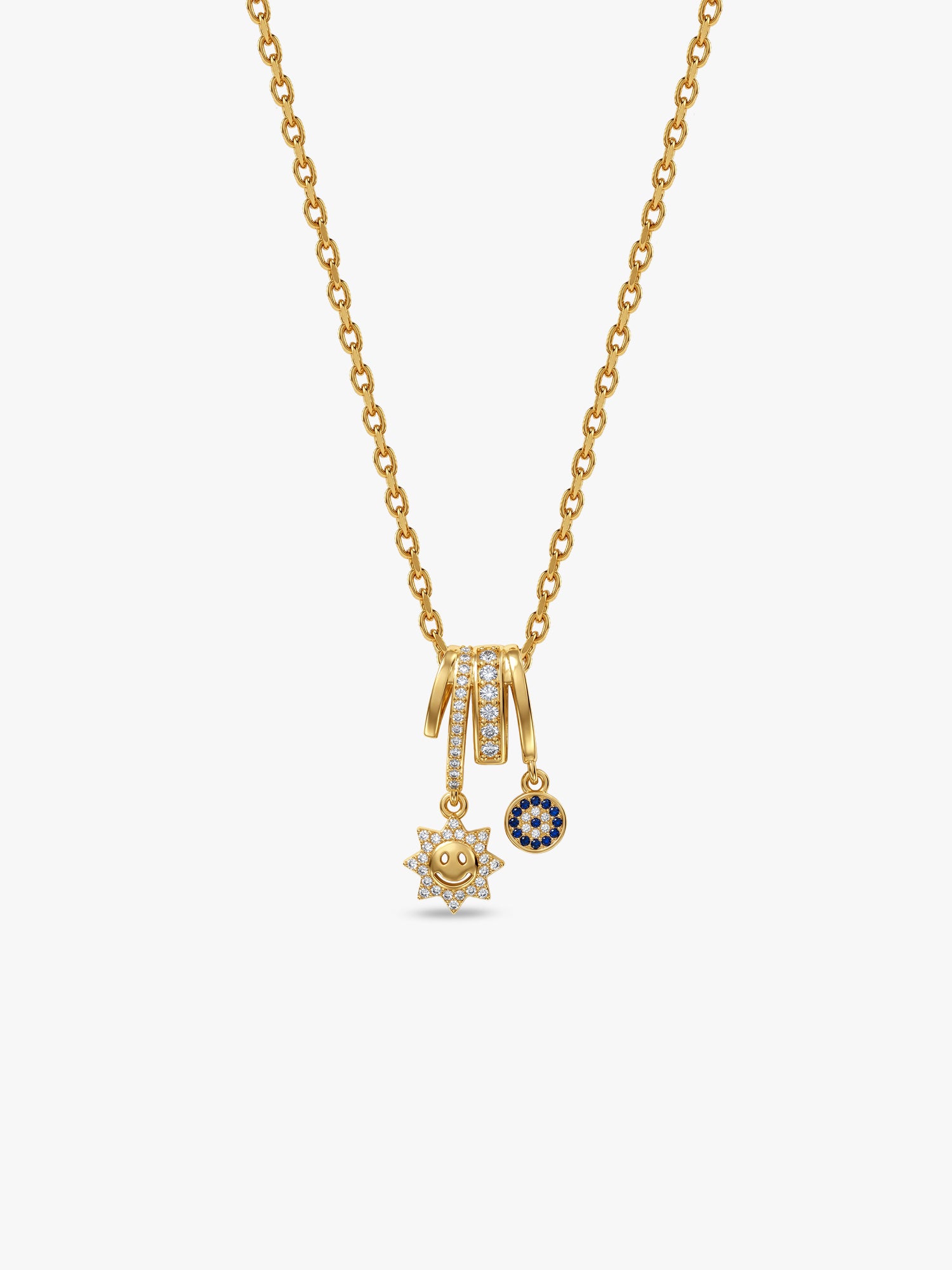 Charm Me Gold Plated Necklace