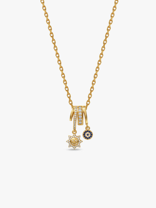 Charm Me Gold Plated Necklace