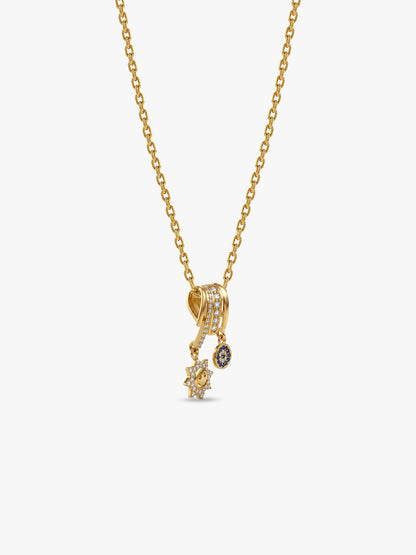 Charm Me Gold Plated Necklace