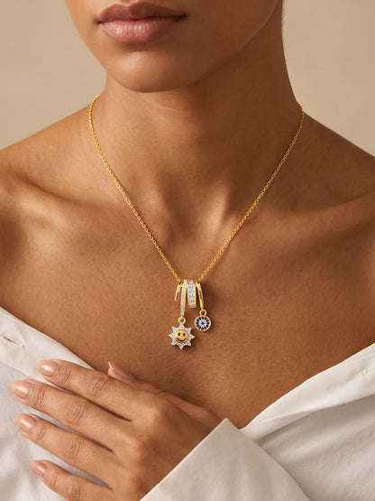 Charm Me Gold Plated Necklace