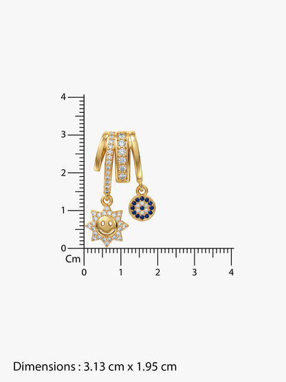 Charm Me Gold Plated Necklace