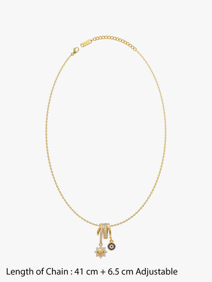 Charm Me Gold Plated Necklace