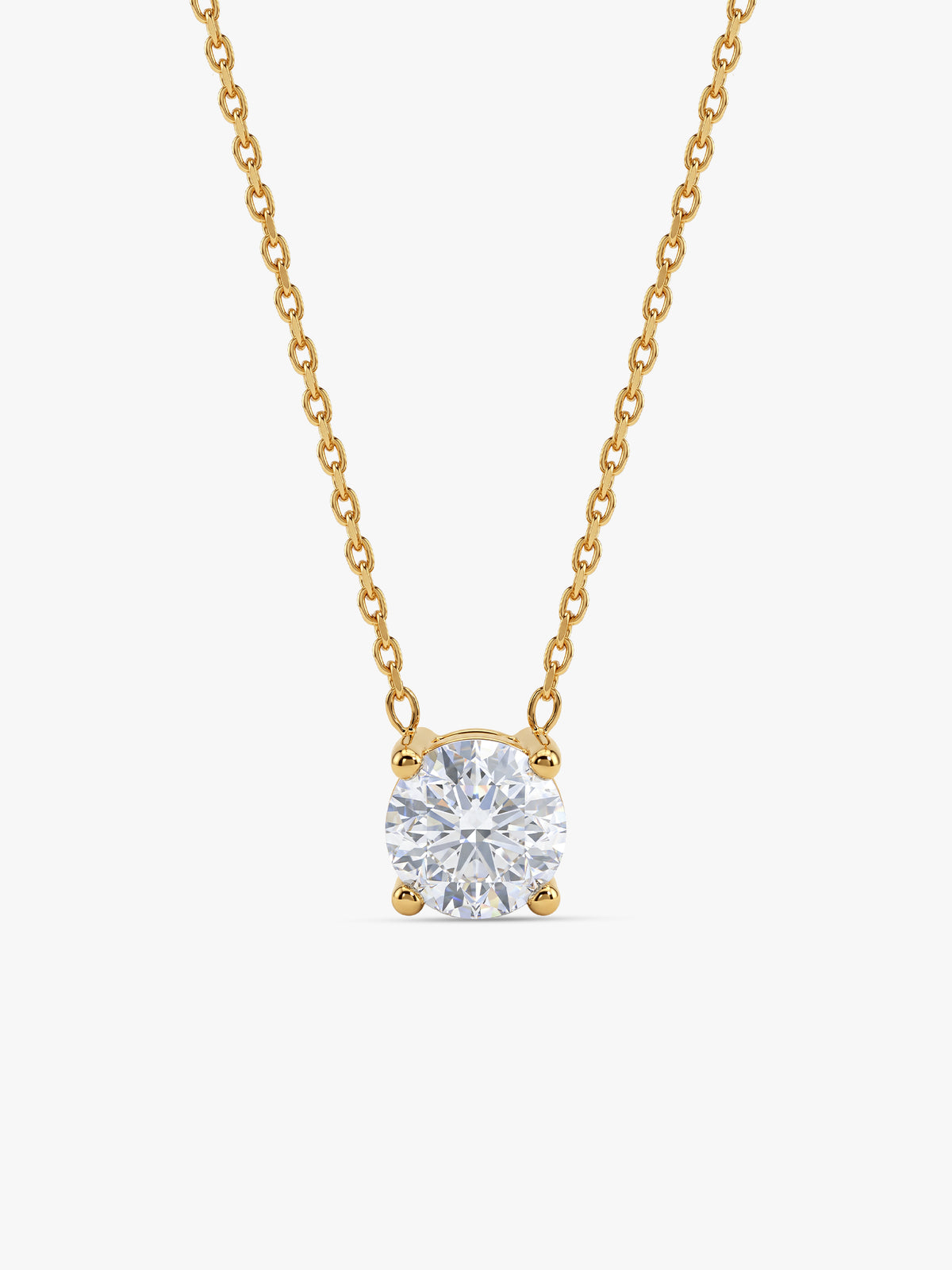 IXIA by GIVA Pretty Single Gold Plated Necklace