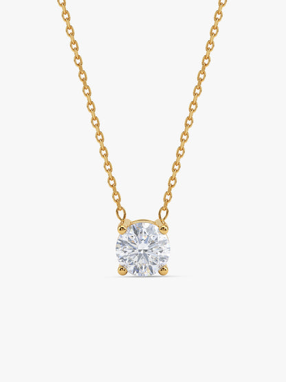 IXIA by GIVA Pretty Single Gold Plated Necklace