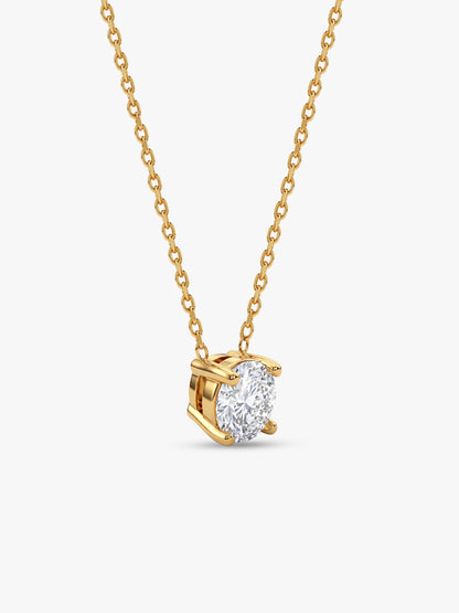 IXIA by GIVA Pretty Single Gold Plated Necklace