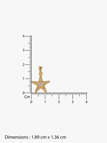Star Girl Gold Plated Necklace