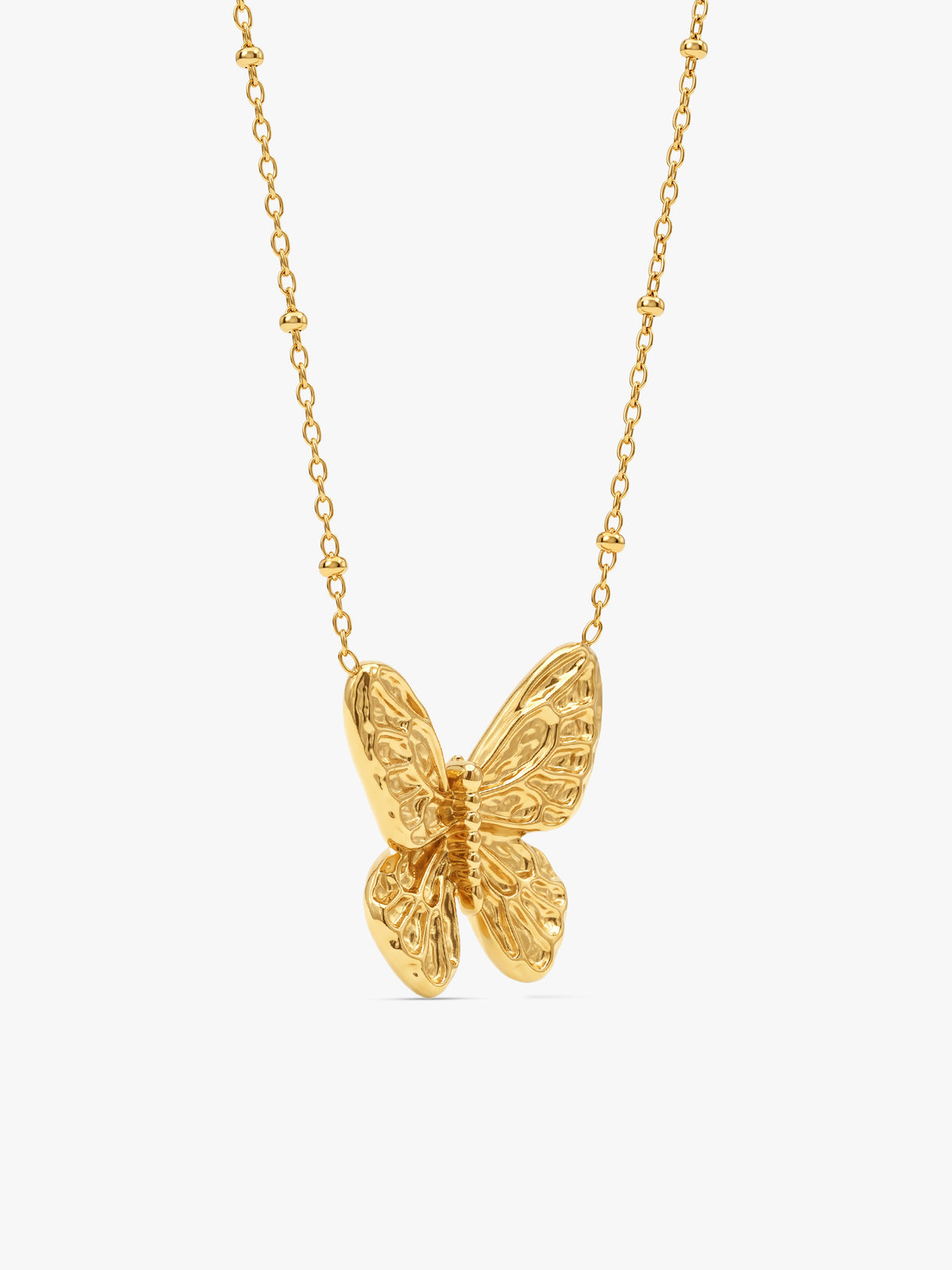 IXIA by GIVA Pretty Fly Gold Plated Necklace