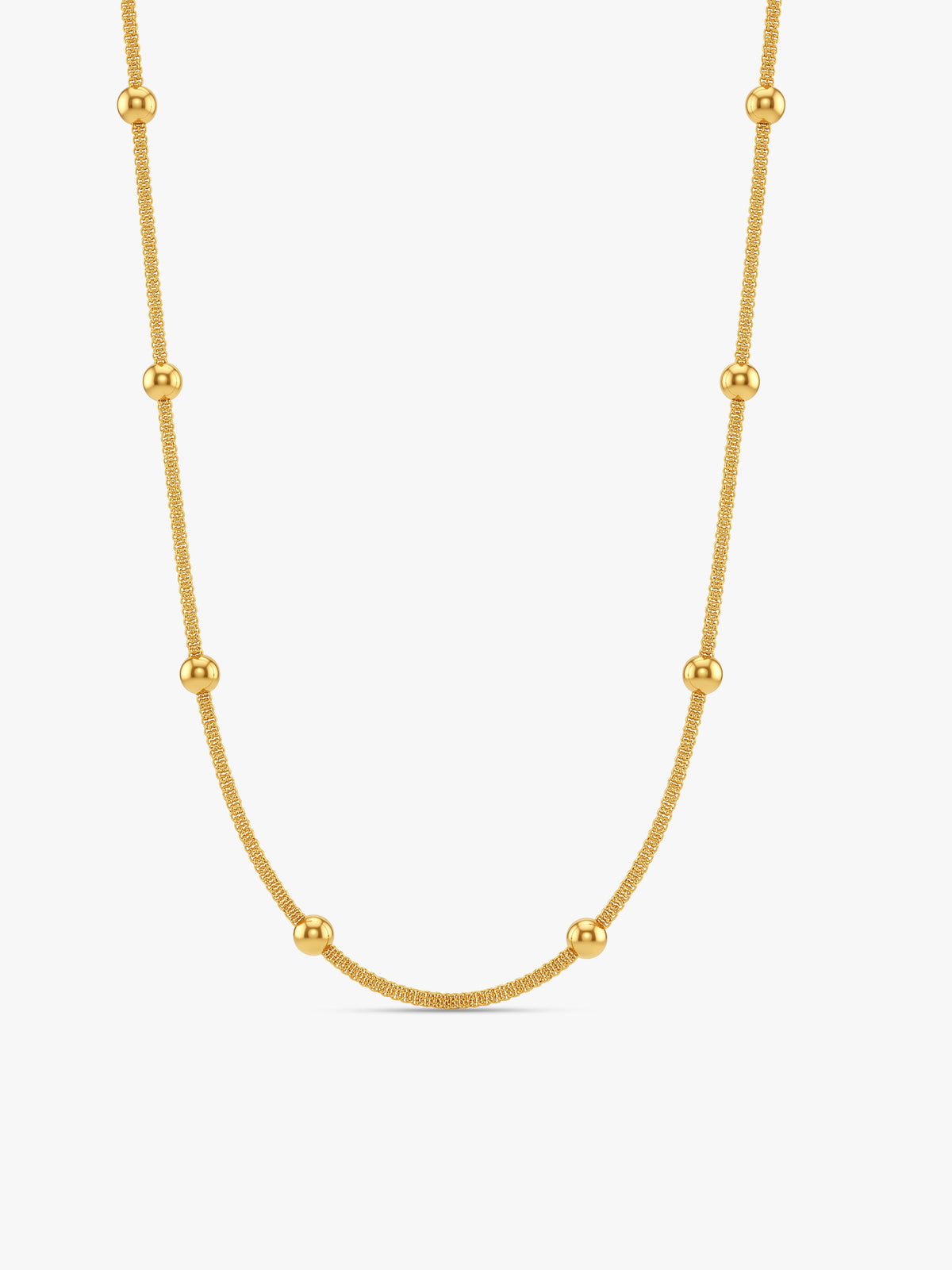 IXIA by GIVA Dot Com Gold Plated Necklace