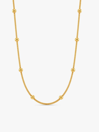 IXIA by GIVA Dot Com Gold Plated Necklace