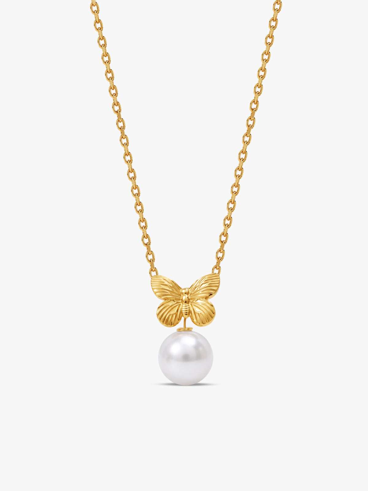 IXIA by GIVA Flutter You Gold Plated Necklace