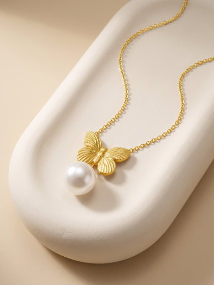 IXIA by GIVA Flutter You Gold Plated Necklace