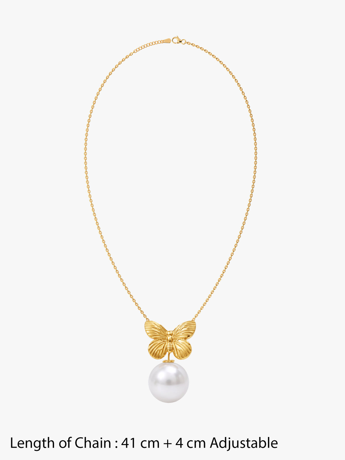 IXIA by GIVA Flutter You Gold Plated Necklace
