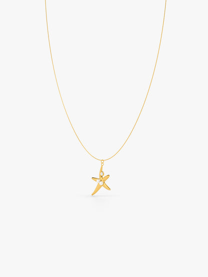 Starcoded Energy Gold Plated Charm Necklace