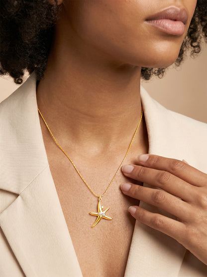 Starcoded Energy Gold Plated Charm Necklace