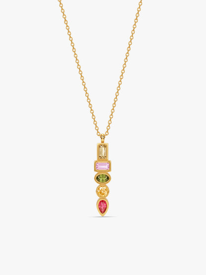 IXIA by GIVA Candy Crush Gold Plated Necklace