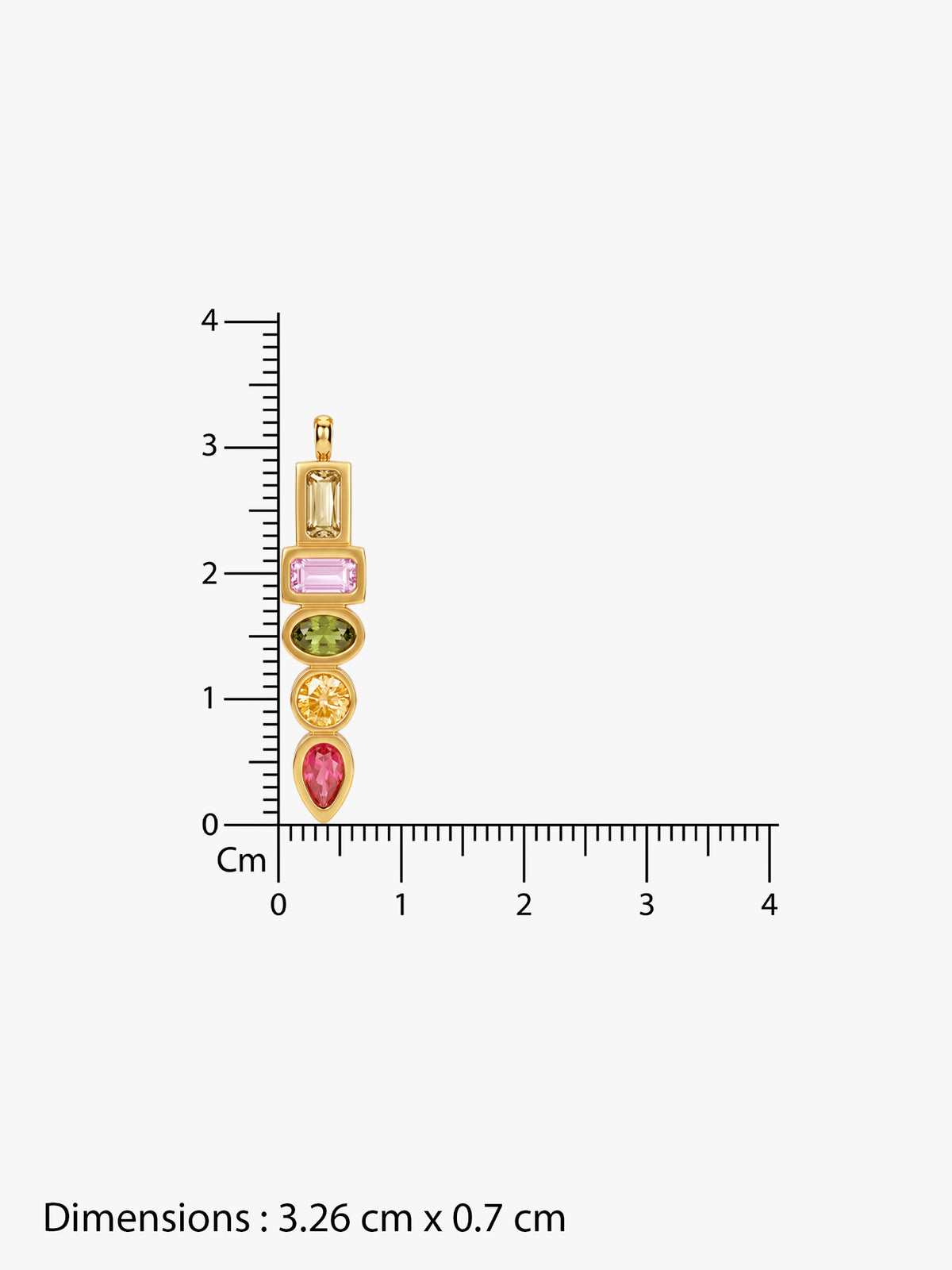 IXIA by GIVA Candy Crush Gold Plated Necklace