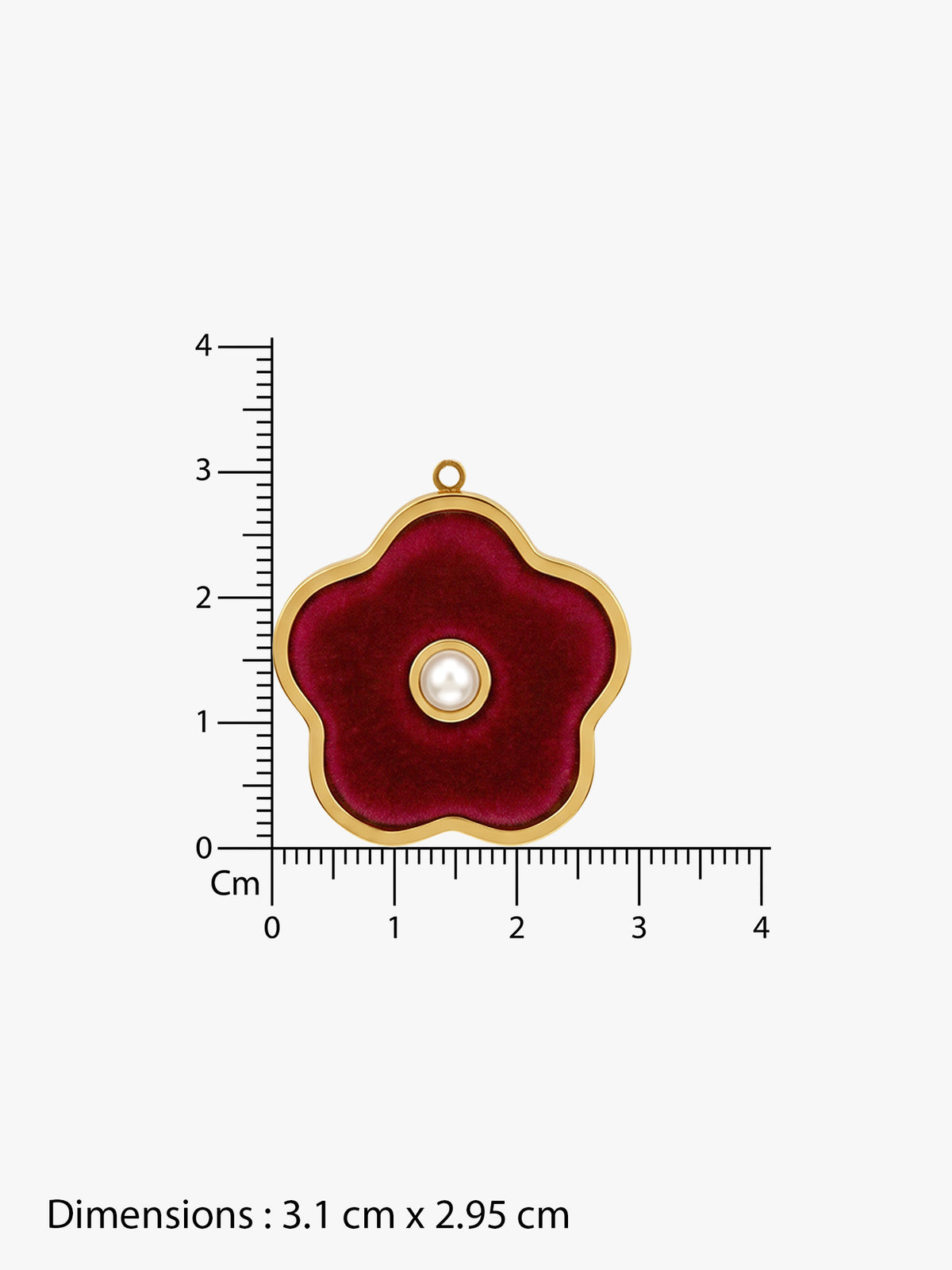 IXIA by GIVA Wildflower Mood Gold Plated Necklace