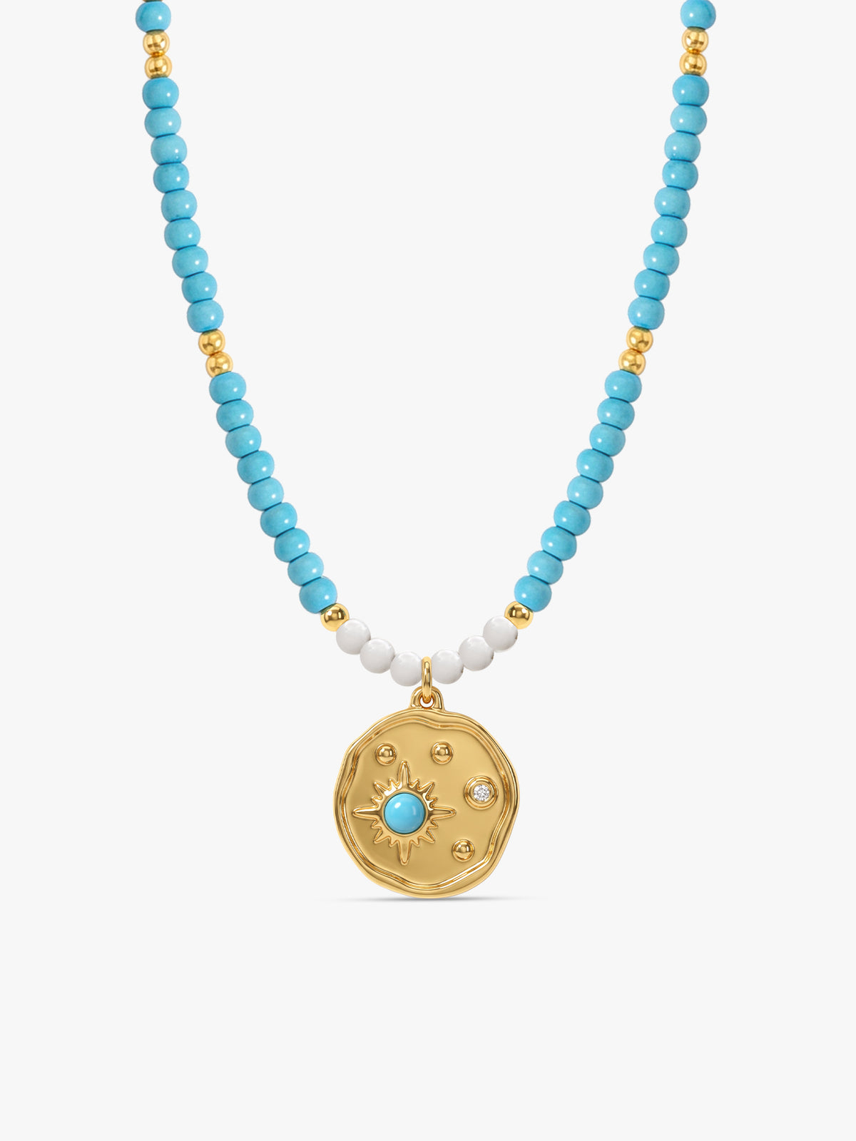 IXIA by GIVA Chasing Sunlight Gold Plated Necklace