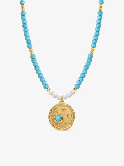 IXIA by GIVA Chasing Sunlight Gold Plated Necklace