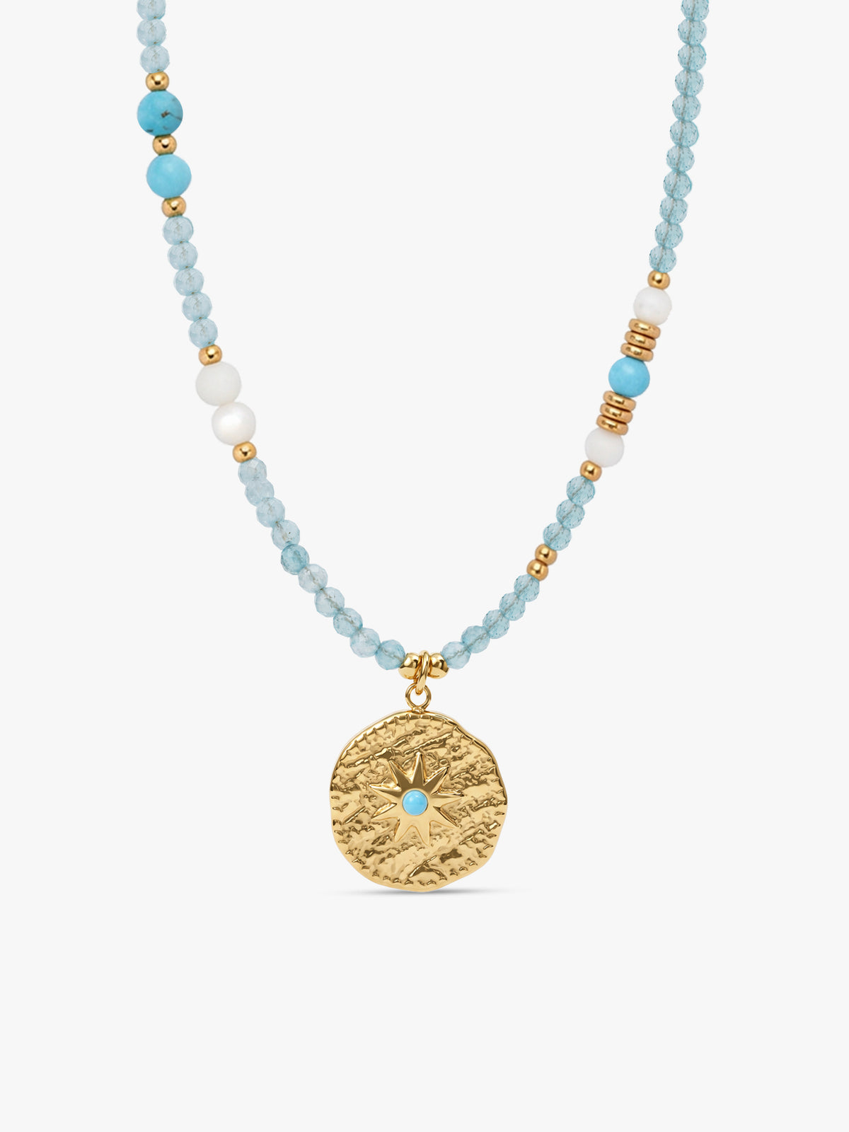 IXIA by GIVA Chasing Sun Gold Plated Necklace