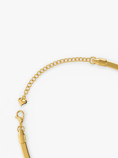 Curve Control Gold Plated Necklace