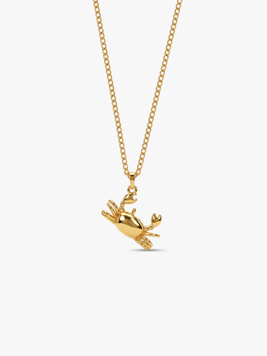 Lucky You Gold Plated Pendant With Link Chain