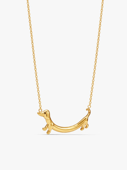 IXIA by GIVA Weenie Gold Plated Necklace