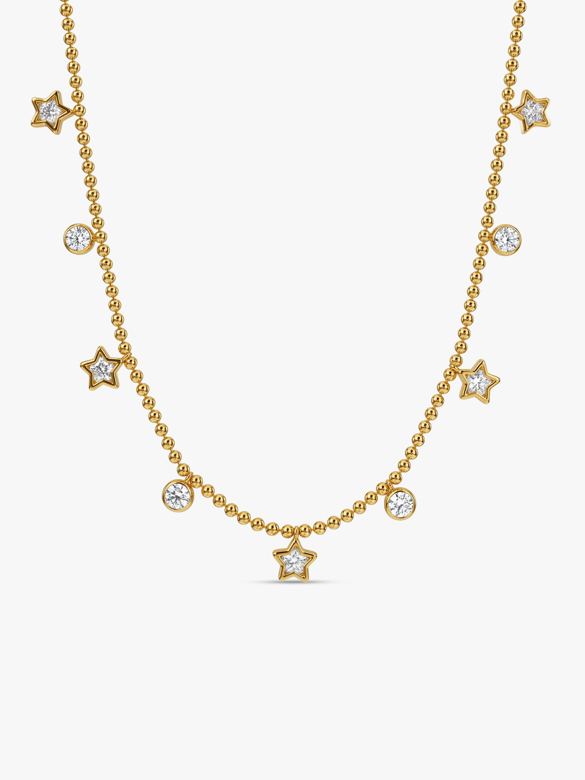 IXIA by GIVA Twinkle Pop Gold Plated Necklace