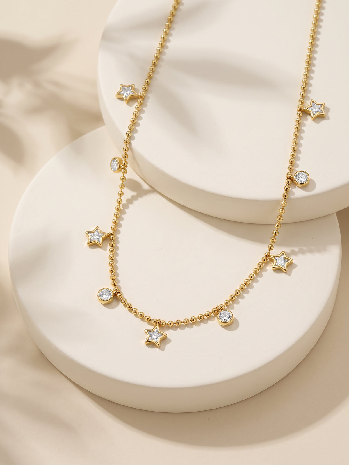 IXIA by GIVA Twinkle Pop Gold Plated Necklace