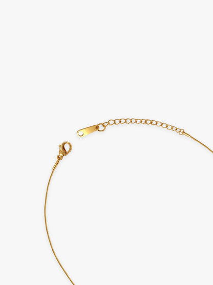 Bloom Pop Gold Plated Pendant with Link Chain