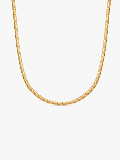 IXIA by GIVA Silken Flow Gold Plated Necklace