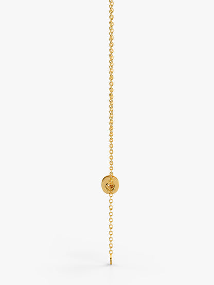 Linked Pop Gold Plated Necklace