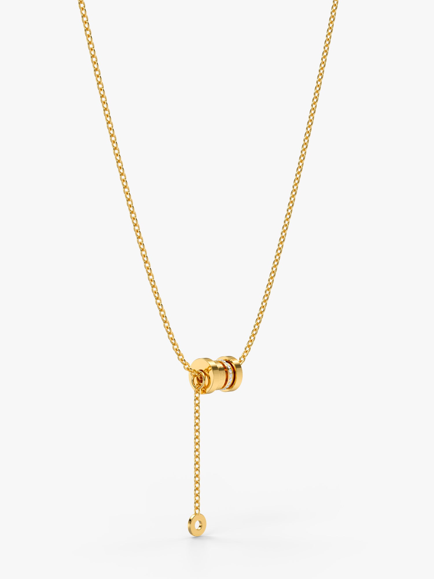 Linked Pop Gold Plated Necklace