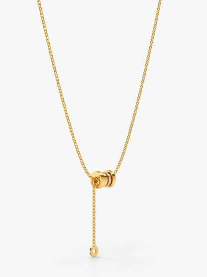 Linked Pop Gold Plated Necklace