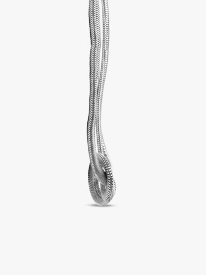 Knot Today Rhodium Plated Necklace