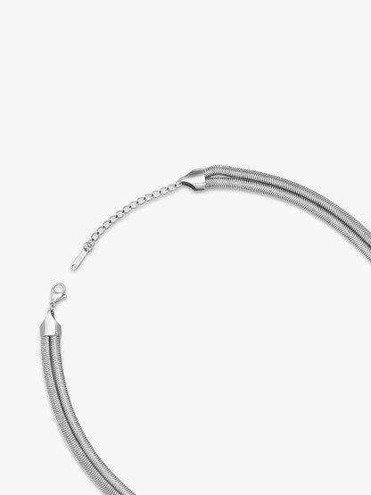 Knot Today Rhodium Plated Necklace