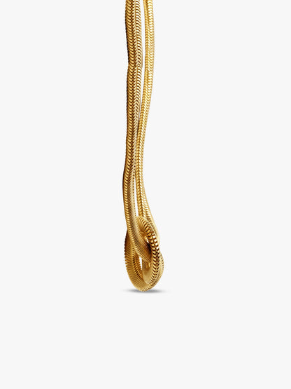 Knot Today Gold Plated Necklace