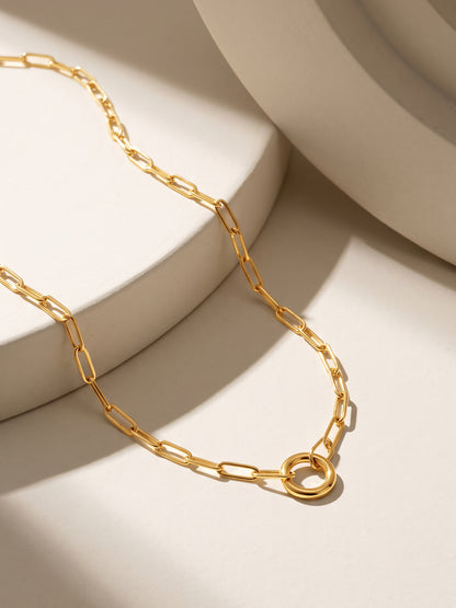OnnMe by GIVA Link Loop Gold Plated Hathphool