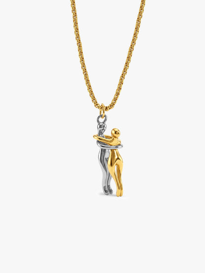Tiny Charm Energy Gold Plated Necklace