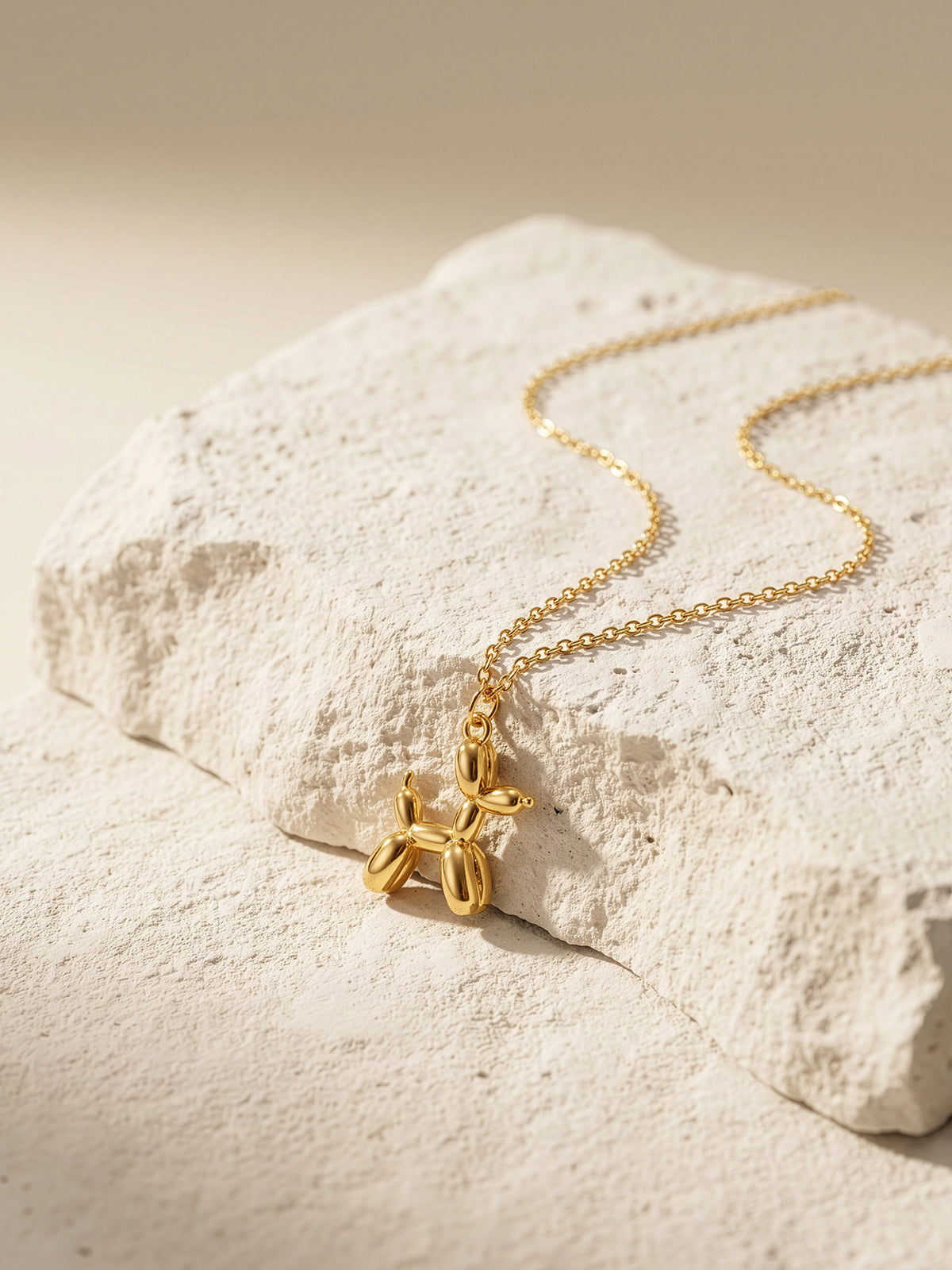 IXIA by GIVA Mini Drip Gold Plated Necklace