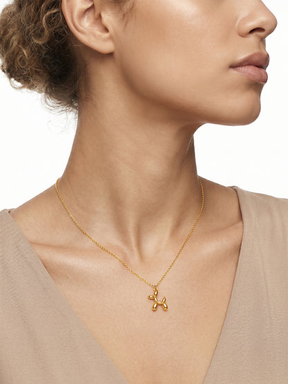 Mini Drip Gold Plated Necklace
