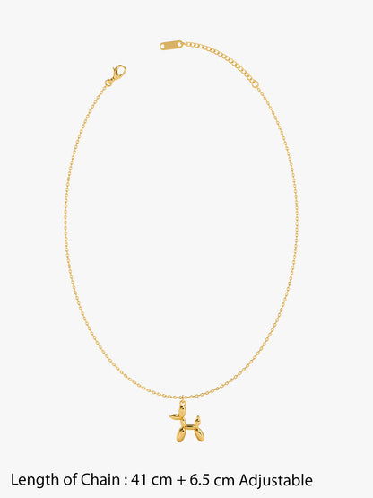 Mini Drip Gold Plated Necklace